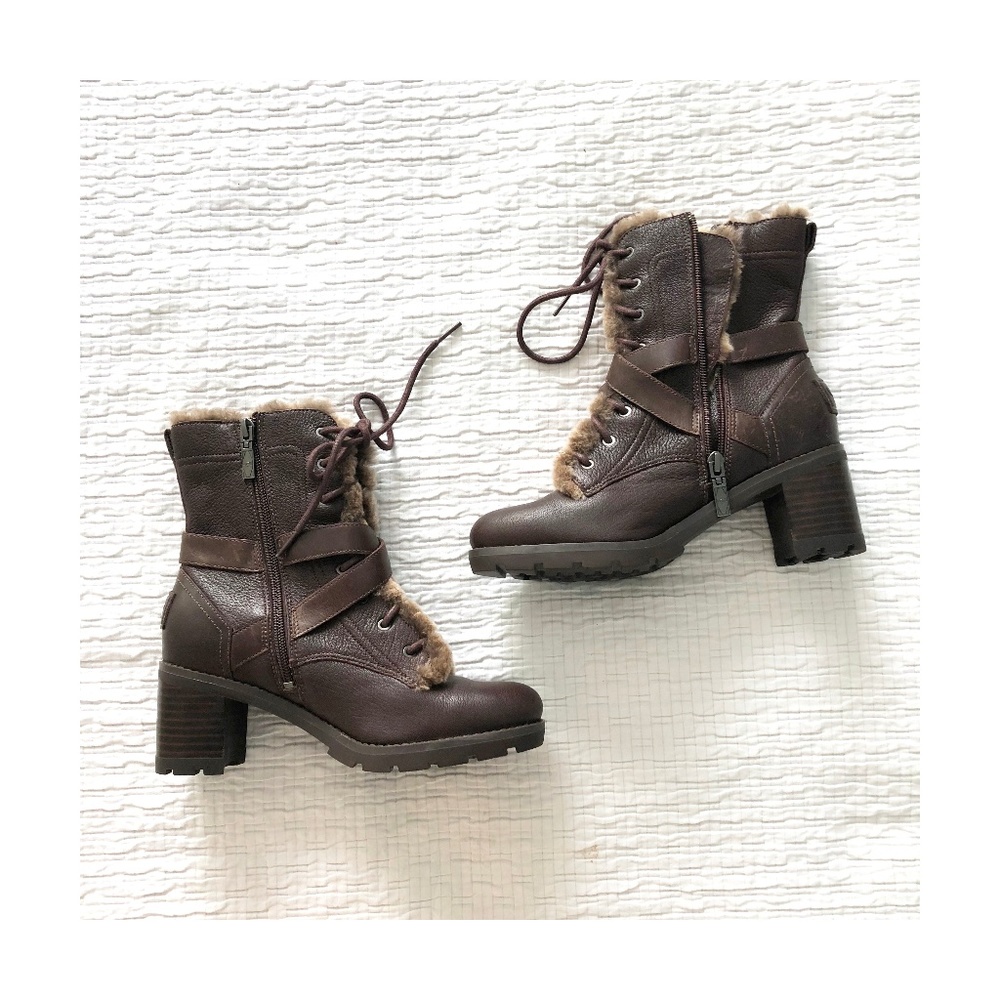 Chestnut UGG Womens Ingrid All-Weather Boots